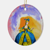 Marie Antoinette van Michael Moffa Keramisch Ornament (Links)