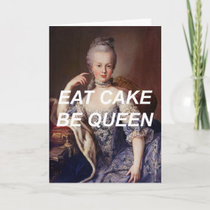 Marie Antoinette Verjaardag Kaart