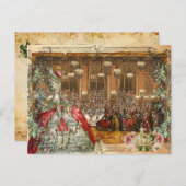 Marie Antoinette Versailles Ball Briefkaarten (Voorkant / Achterkant)