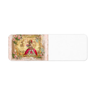 Marie Antoinette Versailles Party in roze Etiket