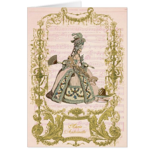 Marie Antoinette versent des Cerises (Devant)