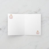Marie Antoinette Vintage Versailles Notitiekaartje (Binnen)