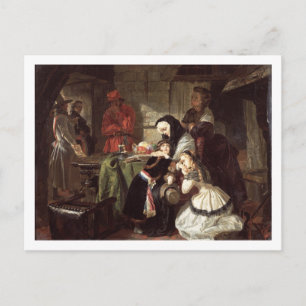 Marie-Antoinette's (1753-93) Final Adieu to the Da Briefkaart