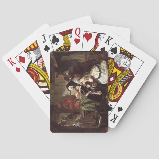 Marie-Antoinette's (1753-93) Final Adieu to the Da Speelkaarten (Achterkant)