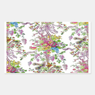 Marie Antoinette's Boudoir Rechthoekige Sticker