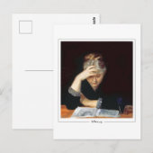 Marie Bashkirtseff #22 - Carte postale d'art fin (Devant / Derrière)