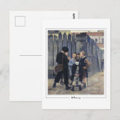 Marie Bashkirtseff #5 - Briefkaart met fijne kunst (Voorkant / Achterkant)