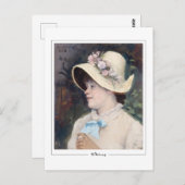 Marie Bashkirtseff #6 - Carte postale Art (Devant / Derrière)