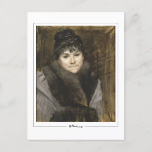 Marie Bashkirtseff #8 - Briefkaart met fijne kunst
