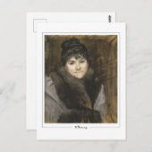Marie Bashkirtseff #8 - Carte postale Art (Devant / Derrière)