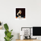 Marie Bashkirtseff Affiche d'art Zedign #22 (Bureau à domicile)