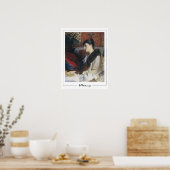 Marie Bashkirtseff Zedign affiche d'art #4 (Cuisine)