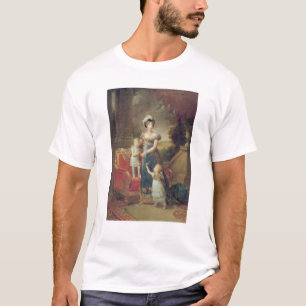 Marie-Caroline de Bourbon met haar kinderen T-shirt