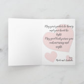 Marié - Carte de voeux du mariage des Balkans (Intérieur)