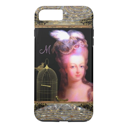 Marie Charmed Monogram Plus Case-Mate iPhone Case (Achterkant)