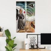 Marie Curie Art Print (Thuiskantoor)