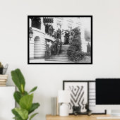 Marie Curie en President Harding 1922 Poster (Thuiskantoor)