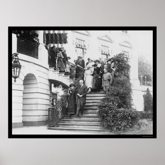 Marie Curie en President Harding 1922 Poster (Voorkant)