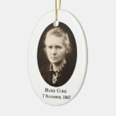Marie Curie Keramisch Ornament (Links)