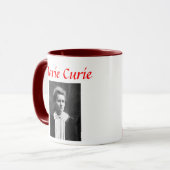 Marie Curie Portrait Mug (Devant gauche)