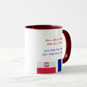 Marie Curie Portrait Mug (Devant droit)