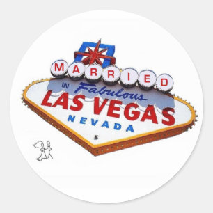 MARIÉ Dans Fabulous Las Vegas Sticker