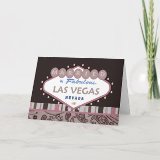 MARIÉ dans la carte de Las Vegas Paisley