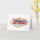 MARIÉ DANS LA FABULEUSE CARTE LAS VEGAS (Fleur jaune)