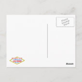 Marié dans LAS VEGAS Carte postale (Dos)