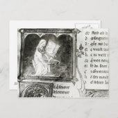 Marie de France Briefkaart (Voorkant / Achterkant)