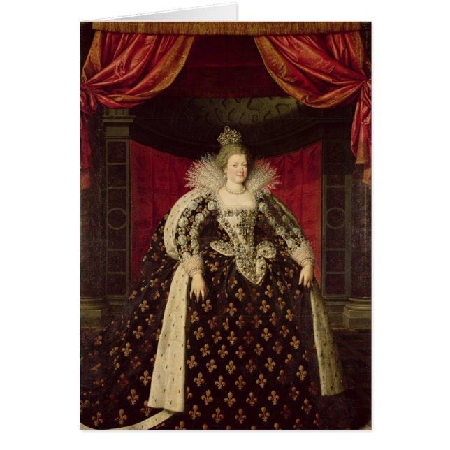 Marie de Medici in Coronation Robes, c.1610 (Voorkant)