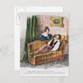 Marie Dorval in de rol van Adele d'Hervey Briefkaart (Voorkant / Achterkant)