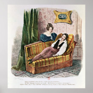 Marie Dorval in de rol van Adele d'Hervey Poster