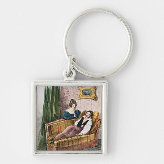 Marie Dorval in de rol van Adele d'Hervey Sleutelhanger (Voorkant)