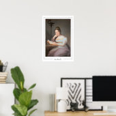 Marie Ellenrieder Affiche d'art Zedign #1 (Bureau à domicile)
