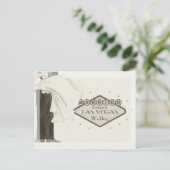 Marié En Fabrique Las Vegas Carte Postale (Debout devant)