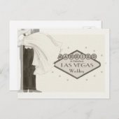 Marié En Fabrique Las Vegas Carte Postale (Devant / Derrière)