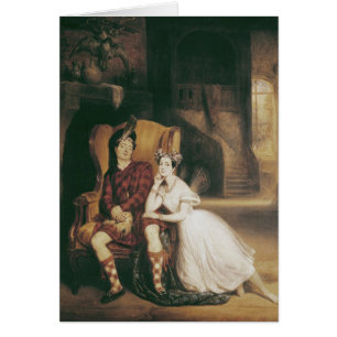 Marie en Paul Taglioni het ballet "La Sylphide"