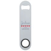 Marié et cortège 5 cœurs Marié (Dos)