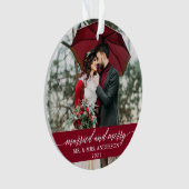 Marié et joyeuse calligraphie Mariage Bourgogne (devant)