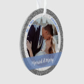 Marié et Joyeux 1er Noël en tant que M. et Mme 2 P (devant)