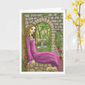 Marie et la carte secrète des salutations du jardi (Fleur jaune)