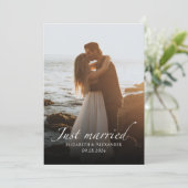 marié | Faire-part photo Mariage (Debout devant)