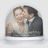 Marié & Joyeux Coeur Script Mariage moderne person (Avant)