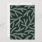 Marié & Joyeux nouveau marié vert Carte photo de v (Dos)