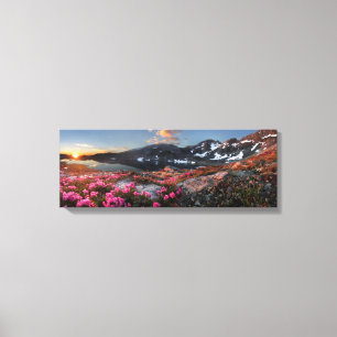 Marie Lakes Sunrise - John Muir Trail - Sierra Canvas Afdruk