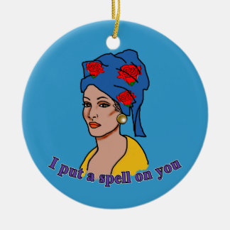 Marie Laveau Ik heb je een beetje verteld Keramisch Ornament