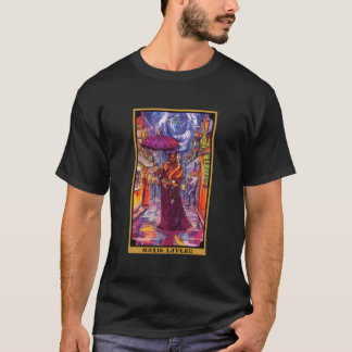 Marie Laveau Justice Tarot Card Voodoo Witch New O T-shirt