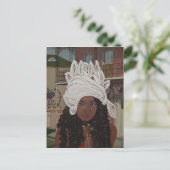 Marie Laveaux Briefkaart (Staand voorkant)