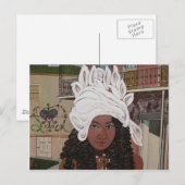 Marie Laveaux in het Franse kwartaal Briefkaart (Voorkant / Achterkant)